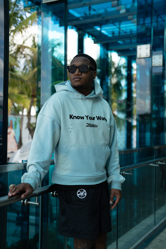 “Know Your Worth” Statement Hoodie
